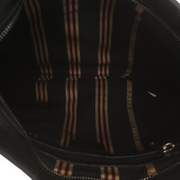 Bally Handbag Suede in Black