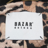 Bazar Deluxe Veste/Manteau en Coton en Noir