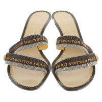 Louis Vuitton Sandaletten mit Logo-Applikation