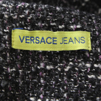 Versace Bouclé-Kleid in Multicolor