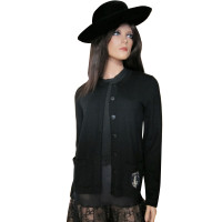 Chanel Uniform Strick aus Wolle in Schwarz