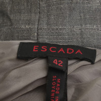 Escada Grijs lang vest