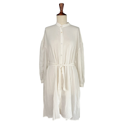 American Vintage Robe en Coton en Blanc