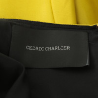 Cédric Charlier Jupe en jaune