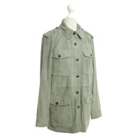 Closed Suede jacket with green