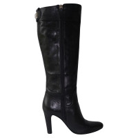 Karen Millen Boots Leather in Black