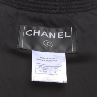 Chanel Jas/Mantel in Zwart