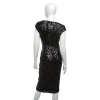 French Connection Sequined dress in black