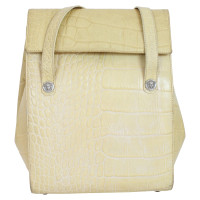 Gianni Versace Borsa a tracolla in Pelle in Beige