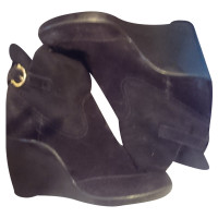 Salvatore Ferragamo Women's Boots, maat 8 1/2, zwart, boxed