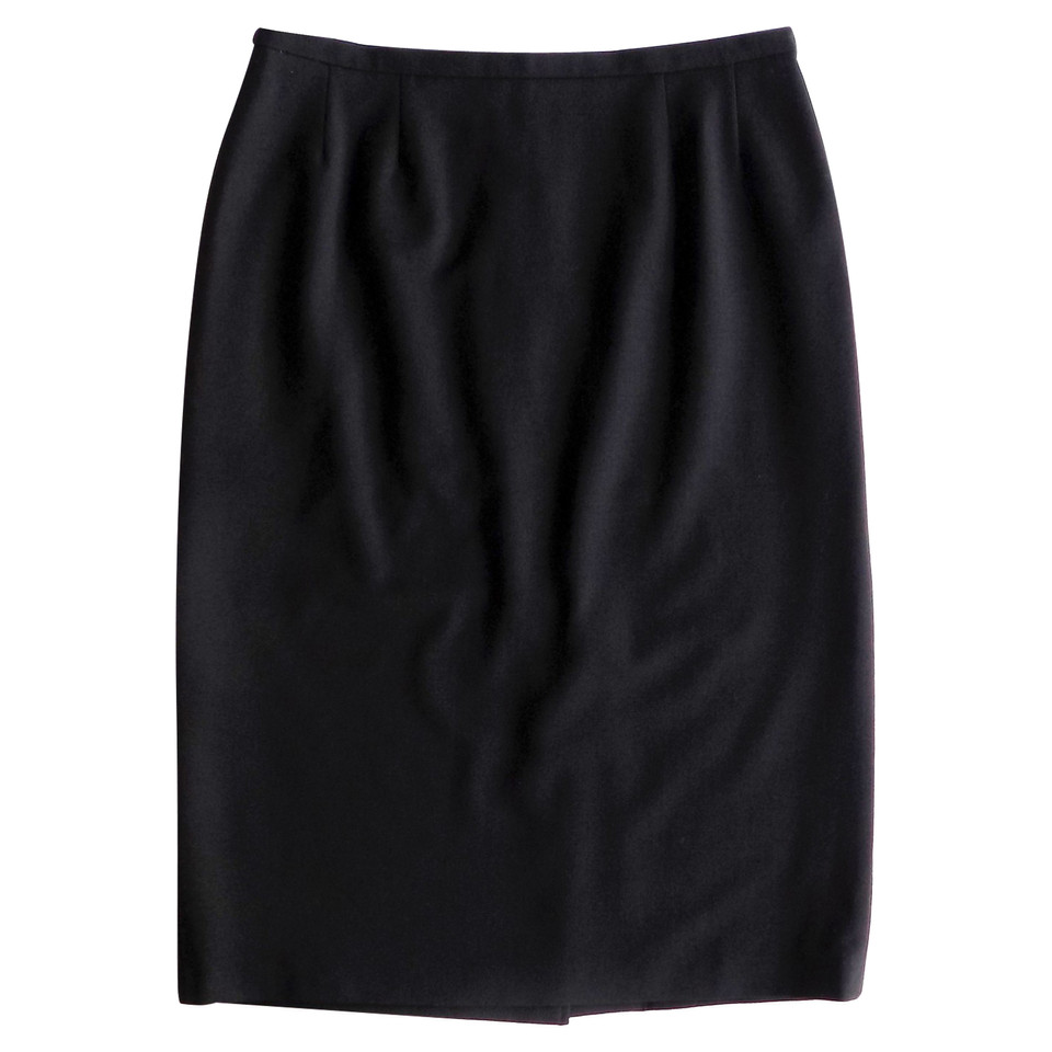 Max Mara Wool skirt in black