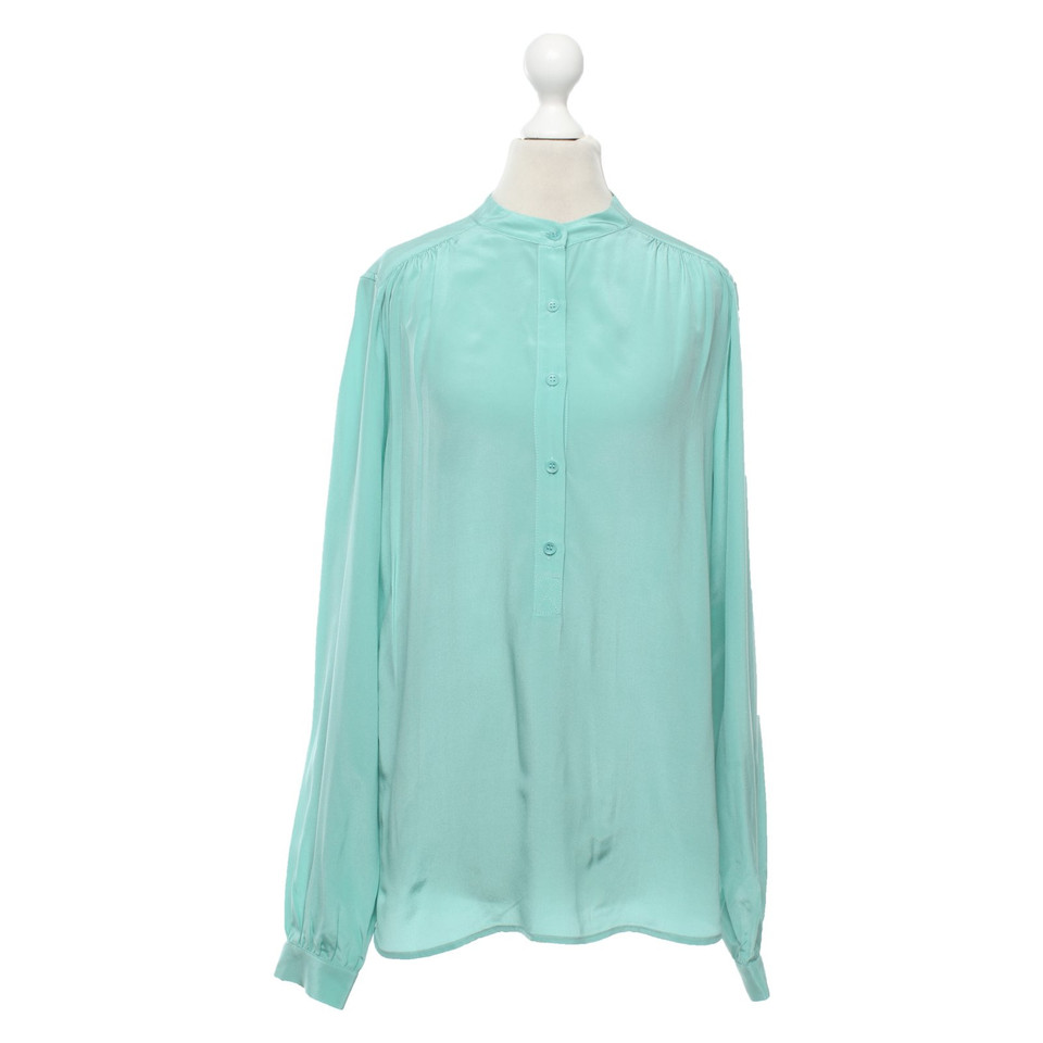 Bcbg Max Azria Top en Soie en Vert