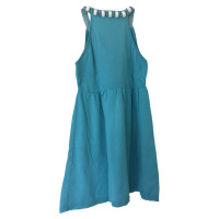 Milly Dress Cotton in Turquoise