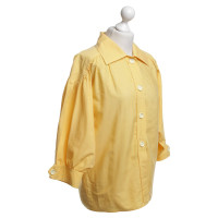 Yves Saint Laurent Oversize blouse in yellow