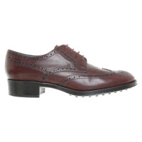 Tod's Lace-up shoes in Bordeaux
