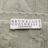 Brunello Cucinelli Knitted sweater in mint green