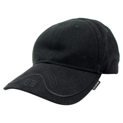 Balenciaga Hat/Cap Canvas in Black