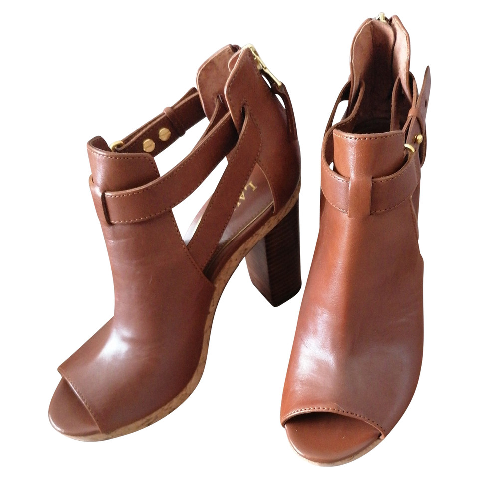 Ralph Lauren Sandals Leather in Brown