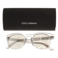Dolce & Gabbana Silberfarbene Sonnenbrille