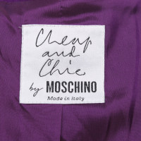 Moschino Cheap And Chic Blazer in Violet