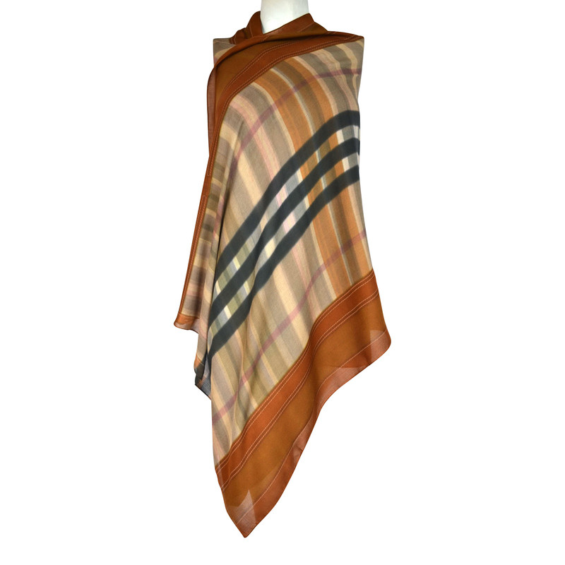 Burberry XXL scarf silk