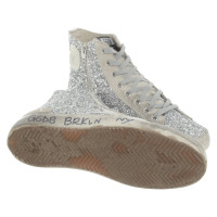 Golden Goose Sneakers with glitter trim