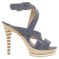 Marc Cain Sandals in blue