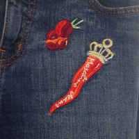 Moschino Jeans with embroidery