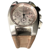 Bulgari Armbanduhr aus Stahl in Rosa / Pink