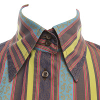 Etro Mehrfarbige Bluse im Streifen-Look