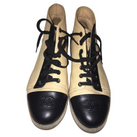 Chanel lace-up shoes