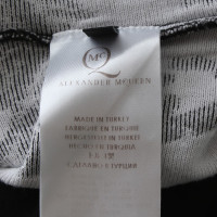 Alexander McQueen Kleid in Schwarz/Weiß