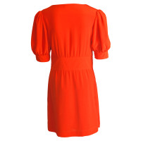 Chloé Silk dress in red/orange
