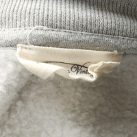 American Vintage Oberteil aus Baumwolle in Grau