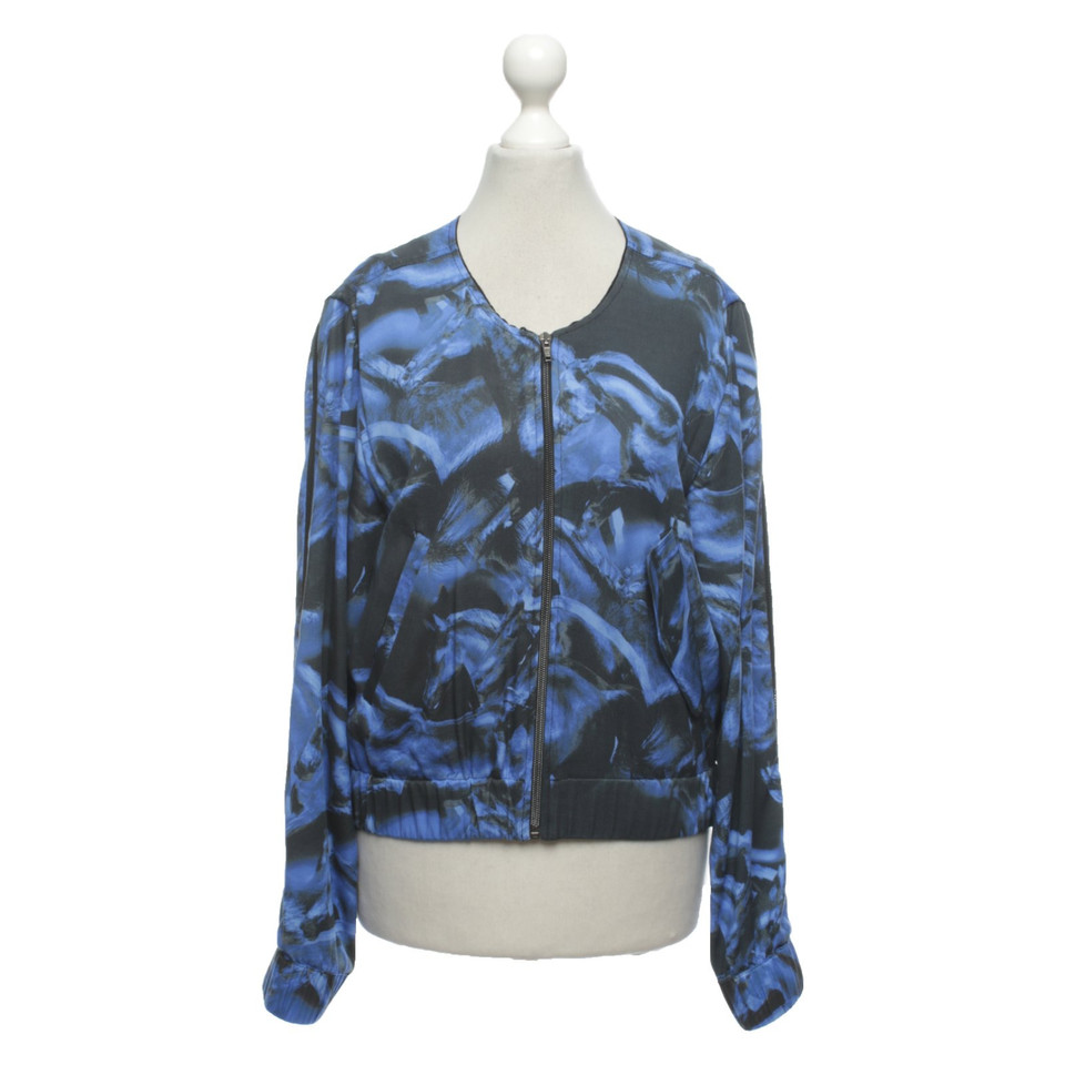 Lala Berlin Jacket/Coat Viscose in Blue