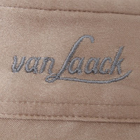 Van Laack Zijden blouse in beige
