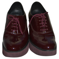 Fratelli Rossetti Lace-up shoes Patent leather in Bordeaux
