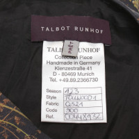 Talbot Runhof Robe crayon avec motif
