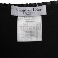 Christian Dior Top in zwart