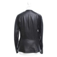 Theory Leather jacket in black