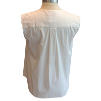 0039 Italy Top Cotton in White