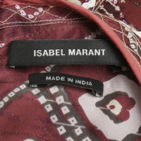 Isabel Marant Robe en soie avec motif