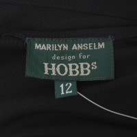Hobbs Wrap dress in black