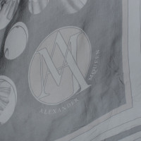 Alexander McQueen tissu en soie avec graphique illustré
