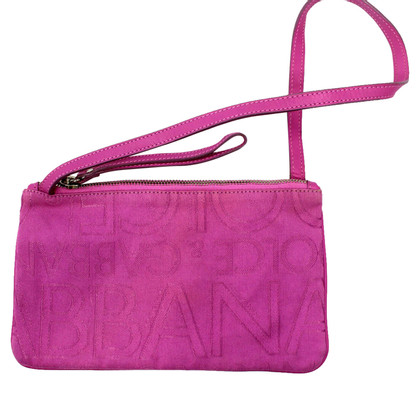 Dolce & Gabbana Clutch Leer in Roze