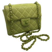 Chanel Classic Flap Bag Mini Square Leer
