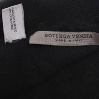 Bottega Veneta sciarpa di cachemire nero