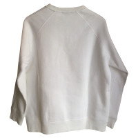 Acne Sweatshirt in Weiß