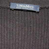 Max Mara Max Mara S * gilet tricoté avec de la fourrure