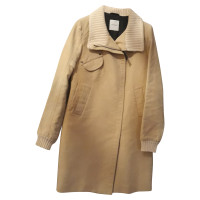 Costume National Giacca/Cappotto in Cotone in Beige